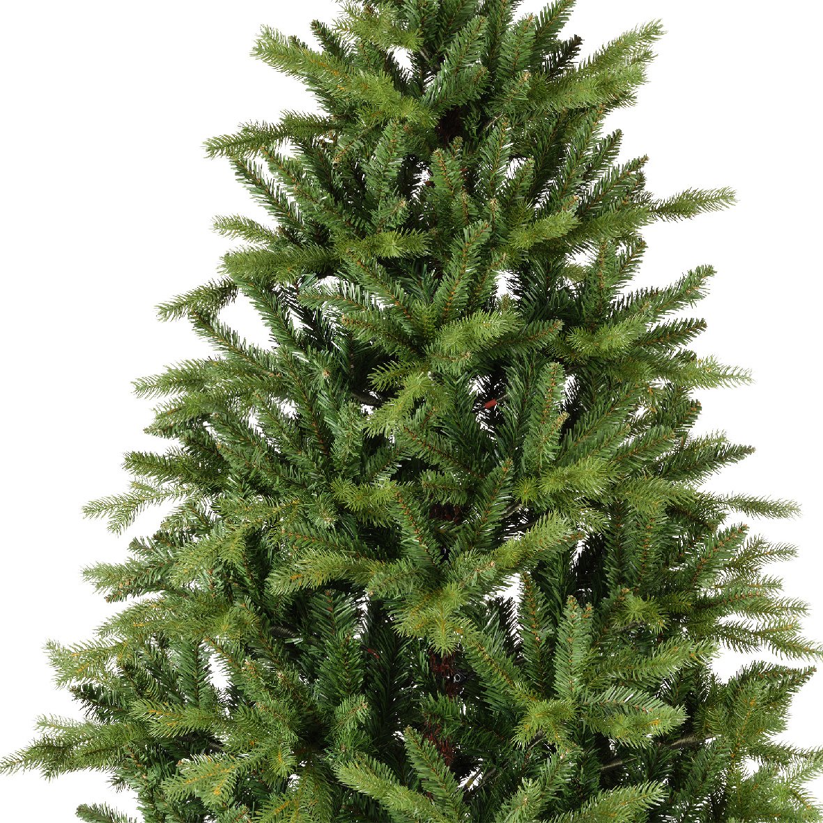 Litake Albero Di Natale Artificiale 90 Cm Con Luci LED E Base Vintage – 78 Luci, 8 Modalità, Vaso A X