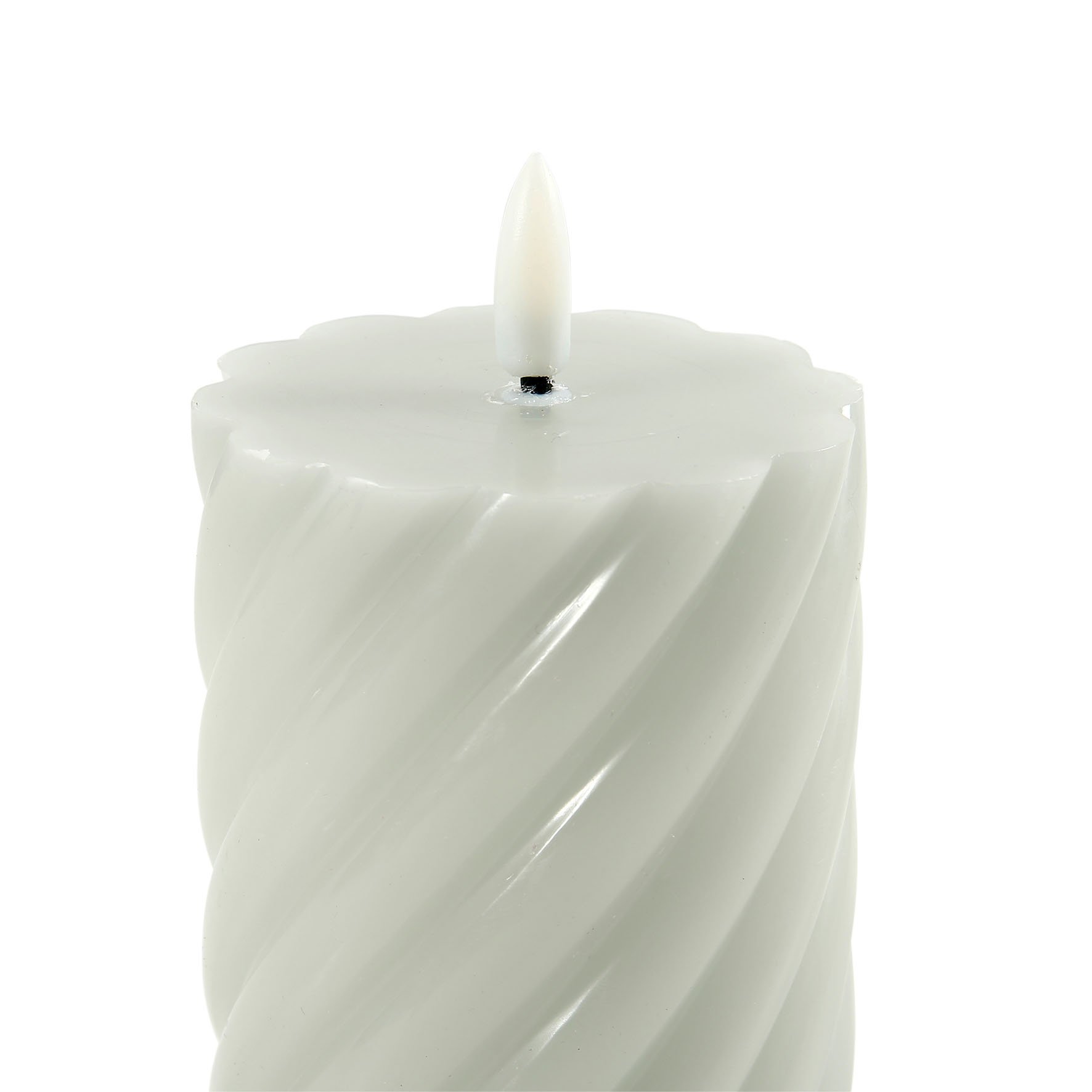 Bougie LED Cire à piles Blanc chaud - Décoration de table de fête - Eminza