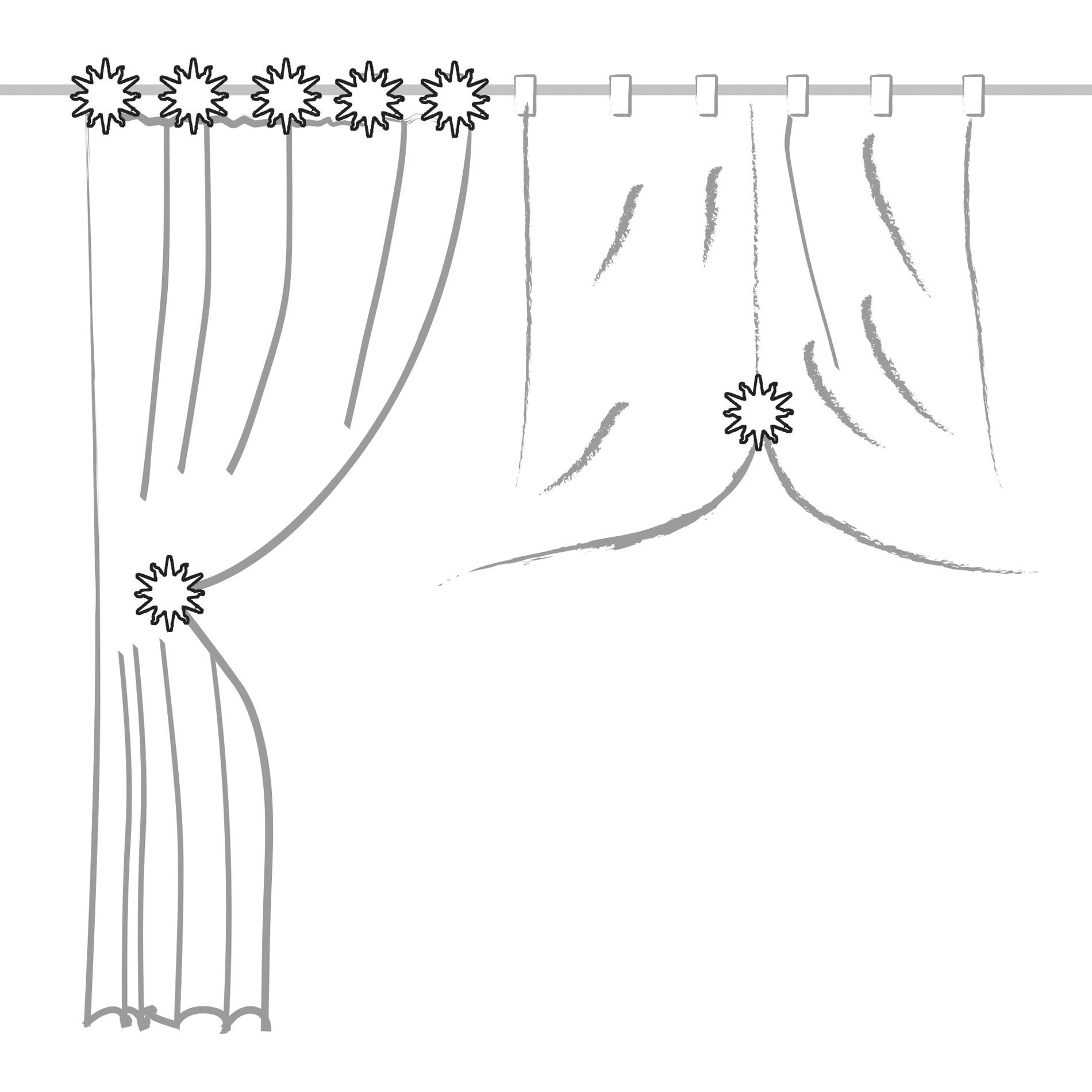 Mecanismo completo de estor para enrollar Blanco - Accesorio y barra para  cortina - Eminza