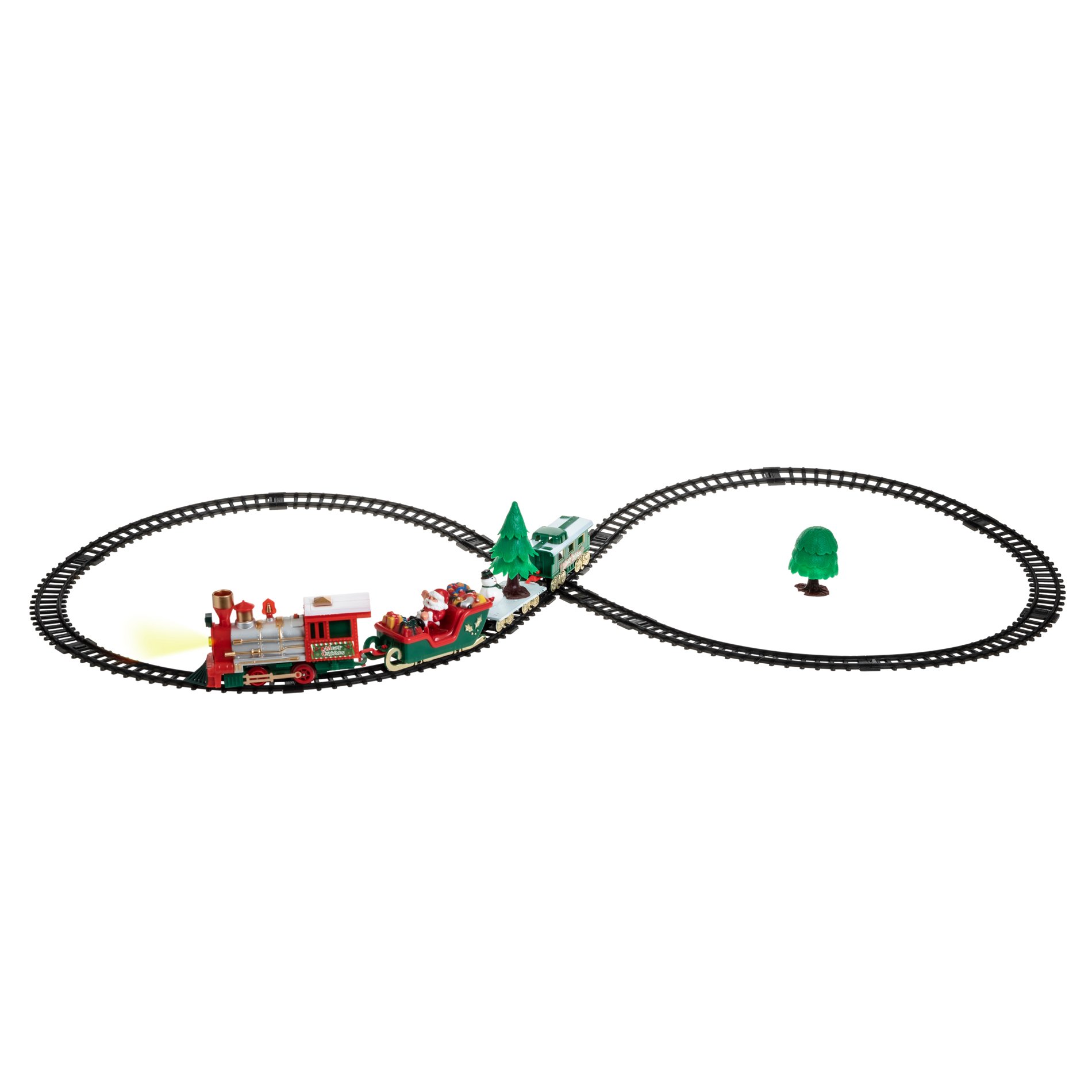 Train électrique pour sapin de Noël - Les accessoires de village - Mi  Emmaüs