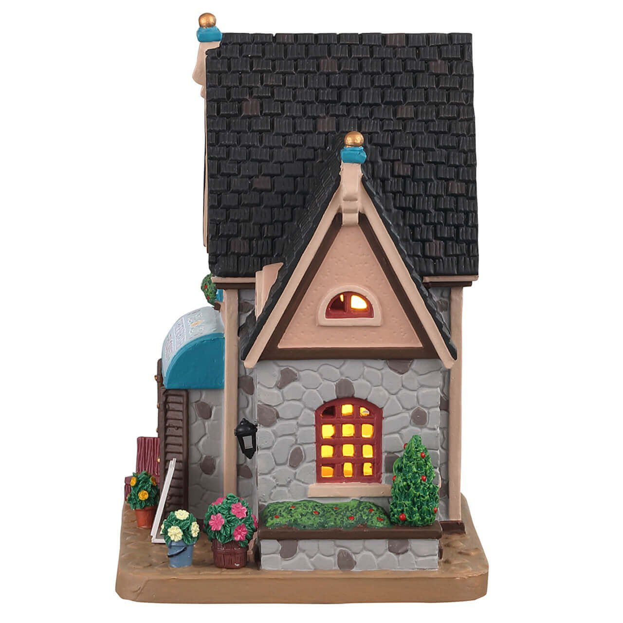 Lemax Lune Lumineuse Pour Village De Noël – 30 Cm – Fonctionne Sur Piles Ou Secteur