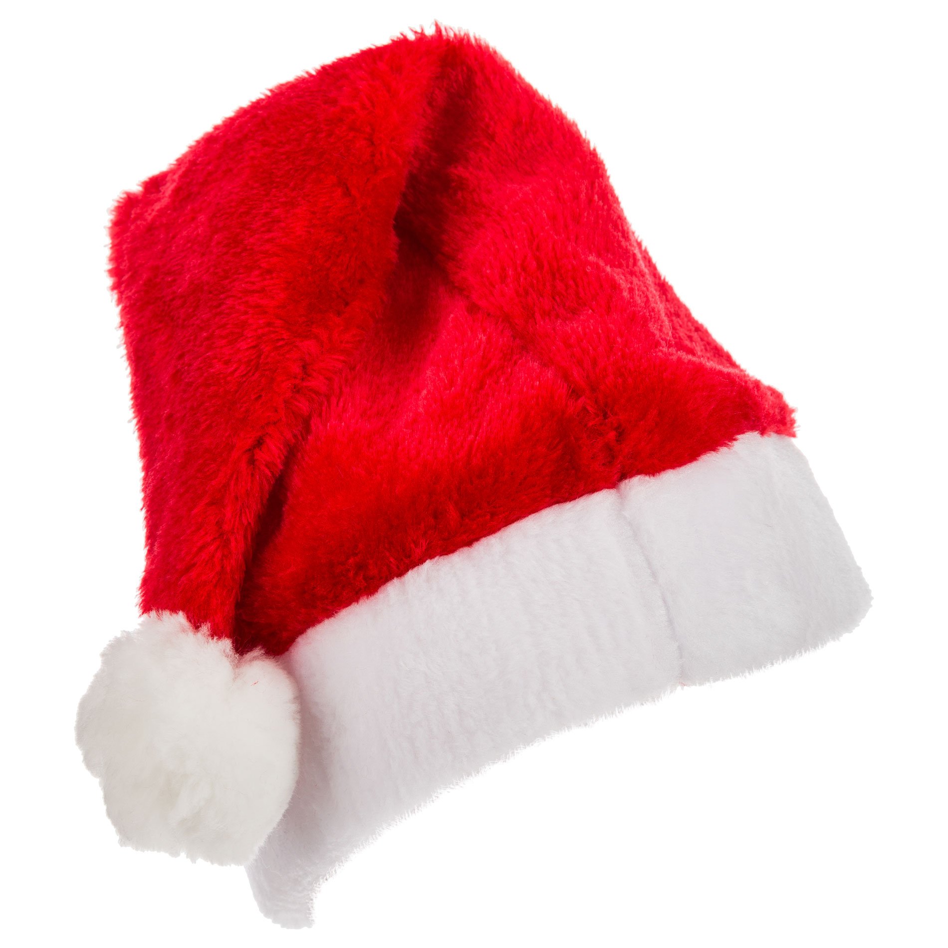 6 X COPRISEDIA Natalizi Cappello Babbo Natale Decorazione
