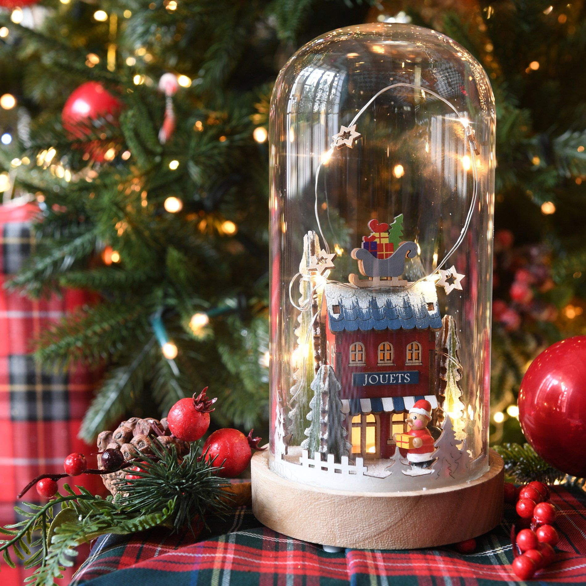 Vente chaude pour décoration de fête de Noël mini cadeau arbre de Noël 5#  6#