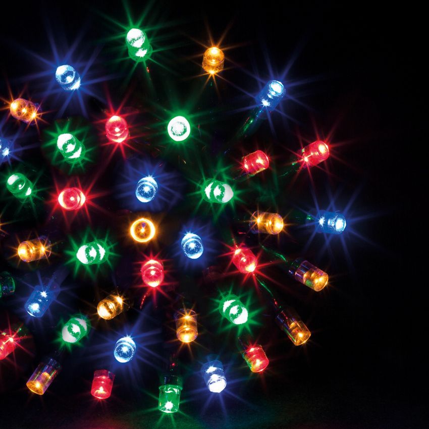 Guirlande lumineuse Luxe 14 m Multicolore 700 LED CV - Décoration lumineuse  - Eminza
