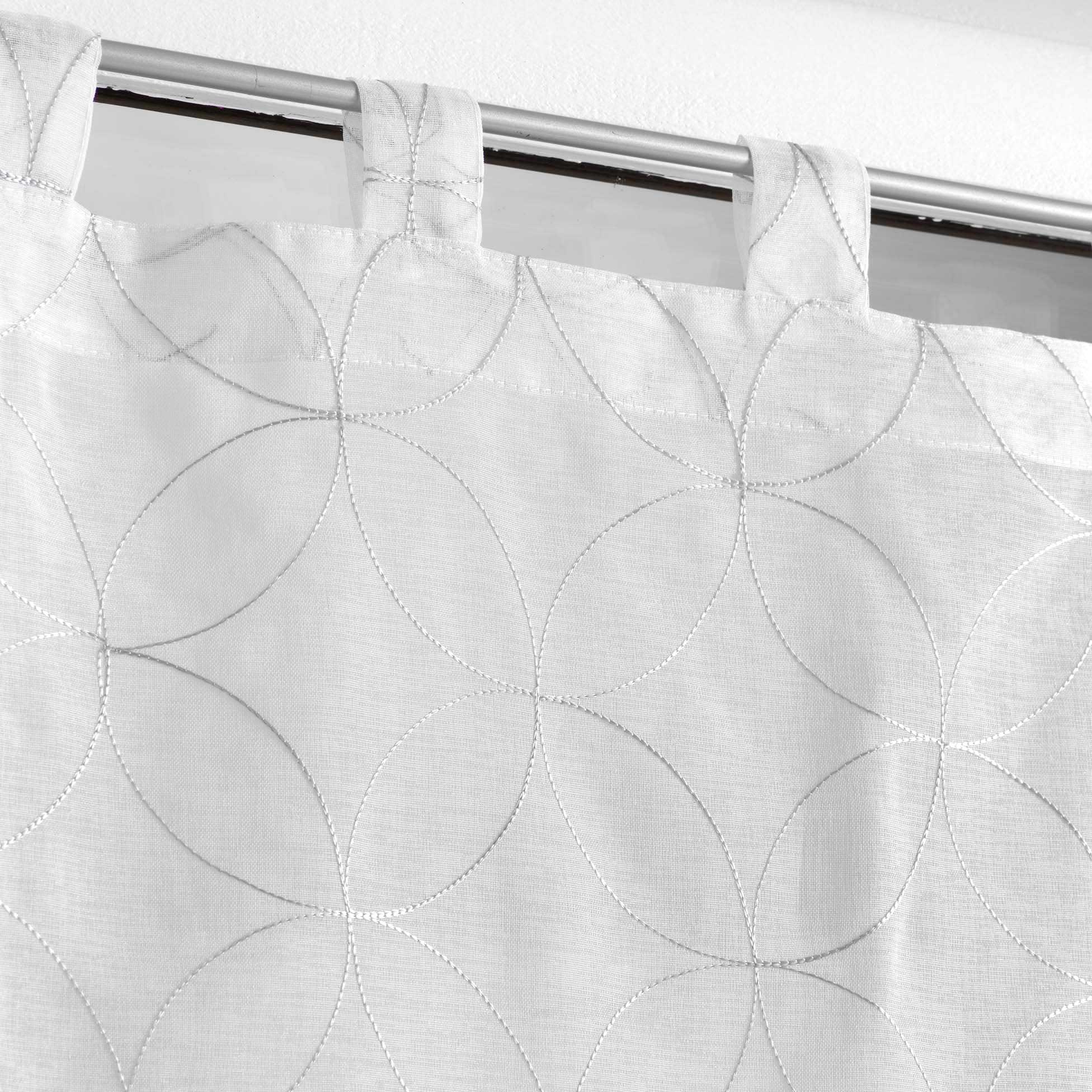 Coppia di tende trasparenti (60 x 120 cm) Smarties Bordò - Tende/Tende  trasparenti/ Tende a rullo - Eminza