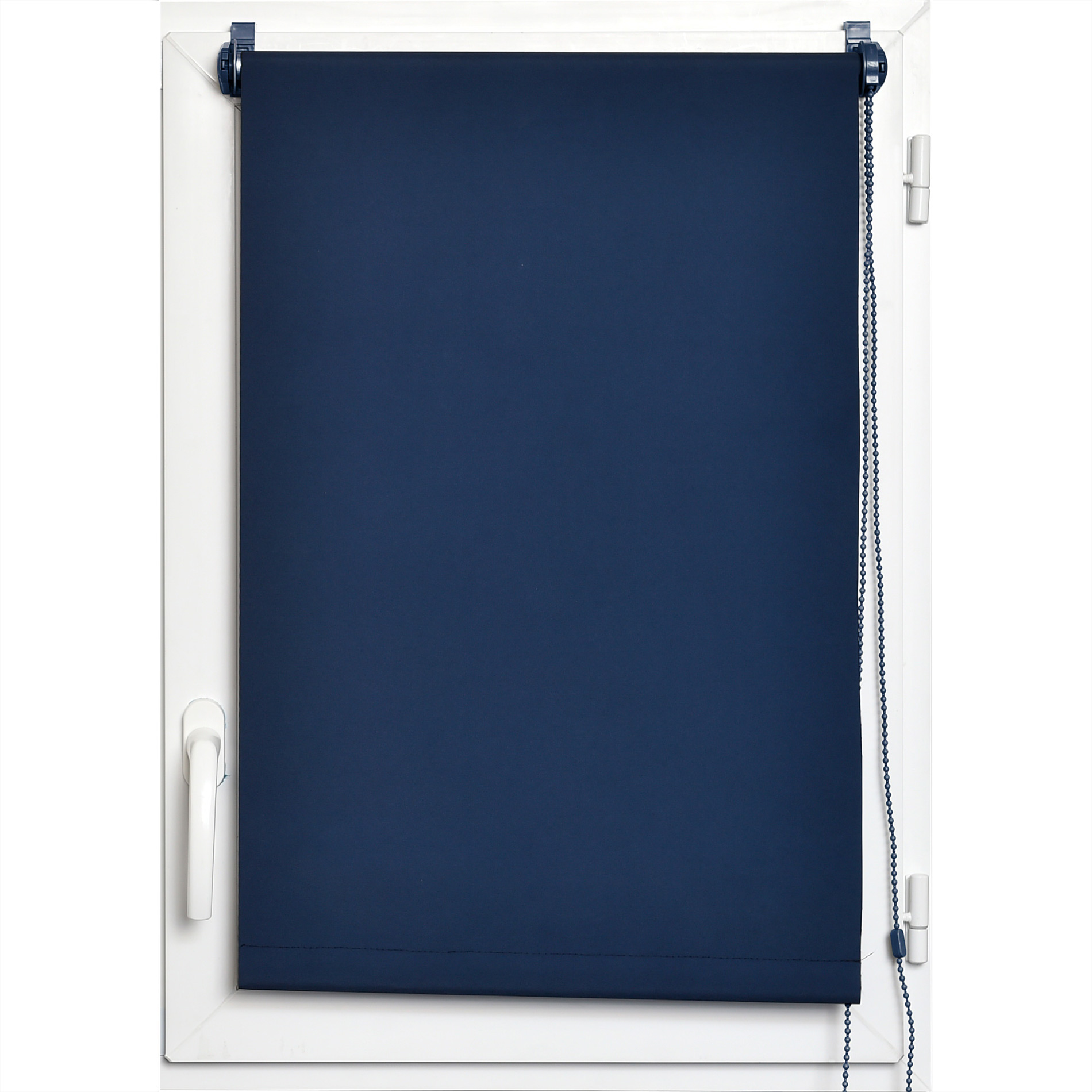 Tenda a rullo oscurante (45 x H180 cm) Uni Blu - Tende/Tende trasparenti/ Tende  a rullo - Eminza