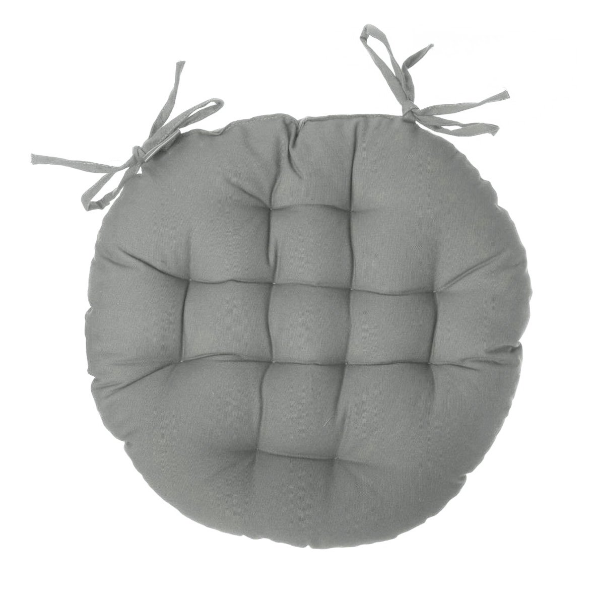 Coussin De Chaise Rond 60x60 Cm Imperméable - Rembourrage Coton PP, Pour Chaise à Bascule, Hamac, Intérieur/extérieur