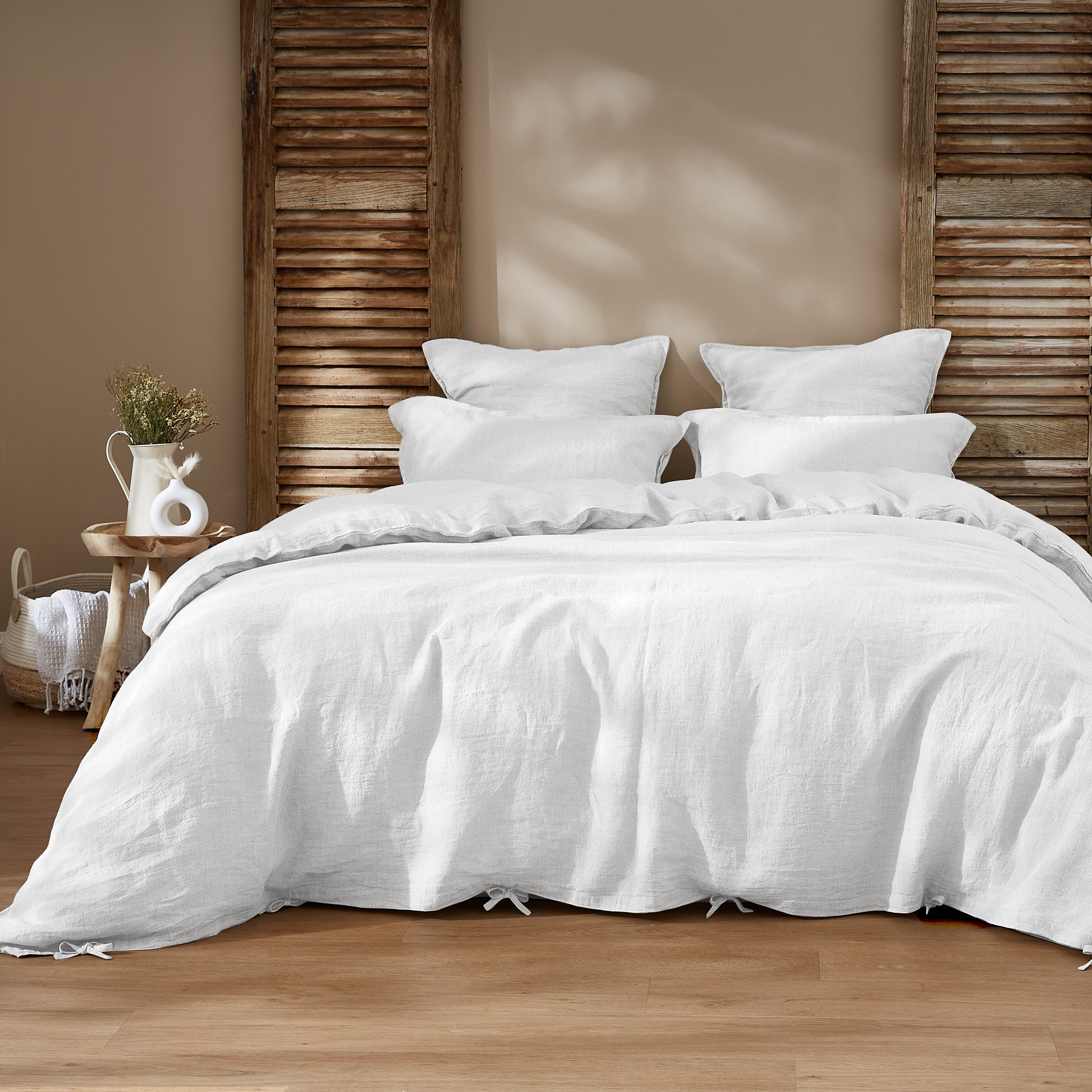 Taie d'oreiller en éponge - Dream Line - 40 x 40 cm - Blanc