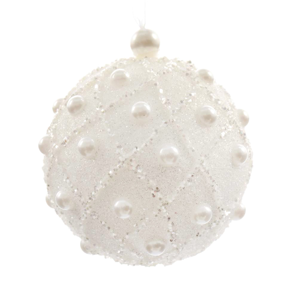 Lot De 12 Boules De Noël En Velours Floquées Pour Sapin De