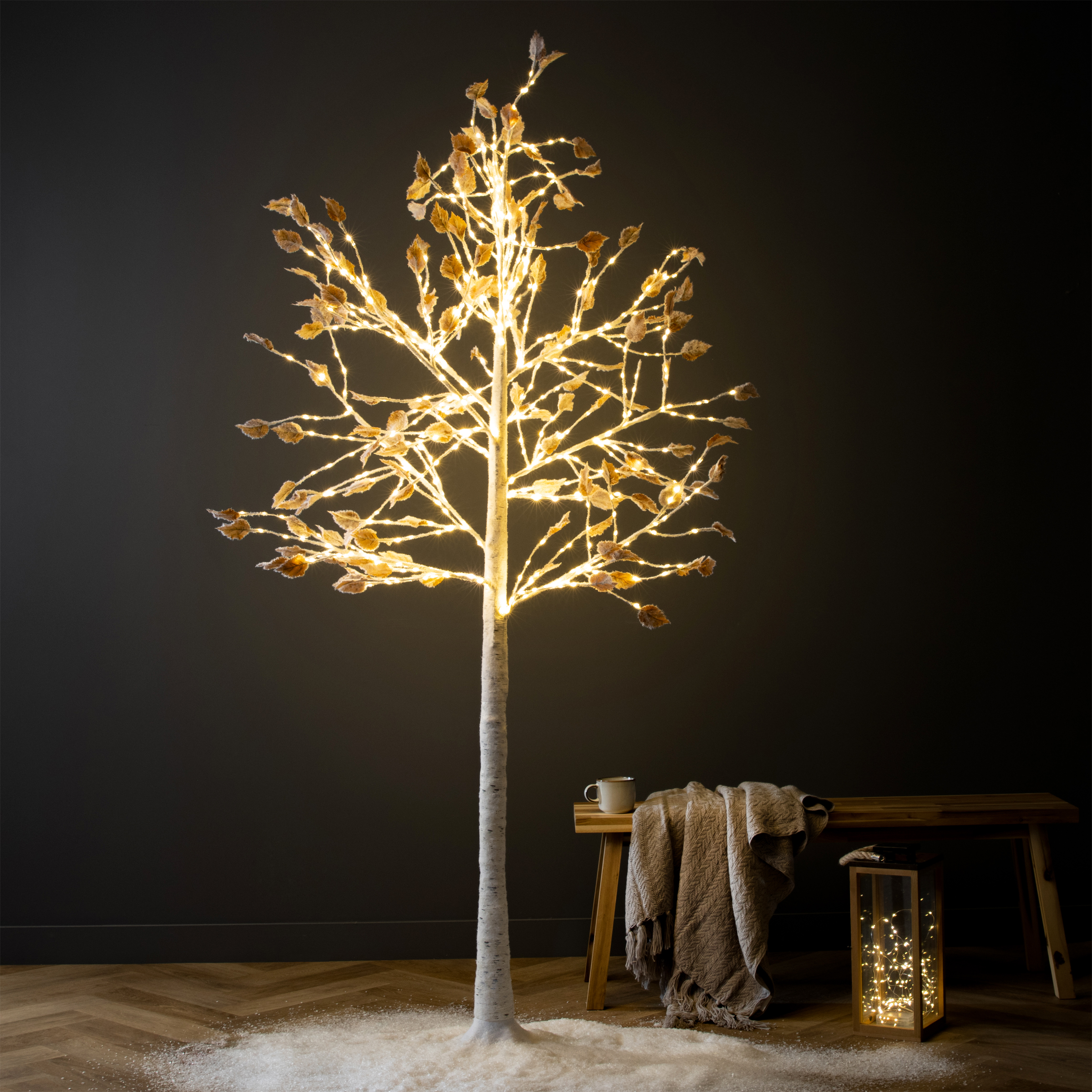 Lichterbaum Birke Wills Micro LED H150 cm Kaltweiß - Kunsttannen &  Deko-Bäume - Eminza