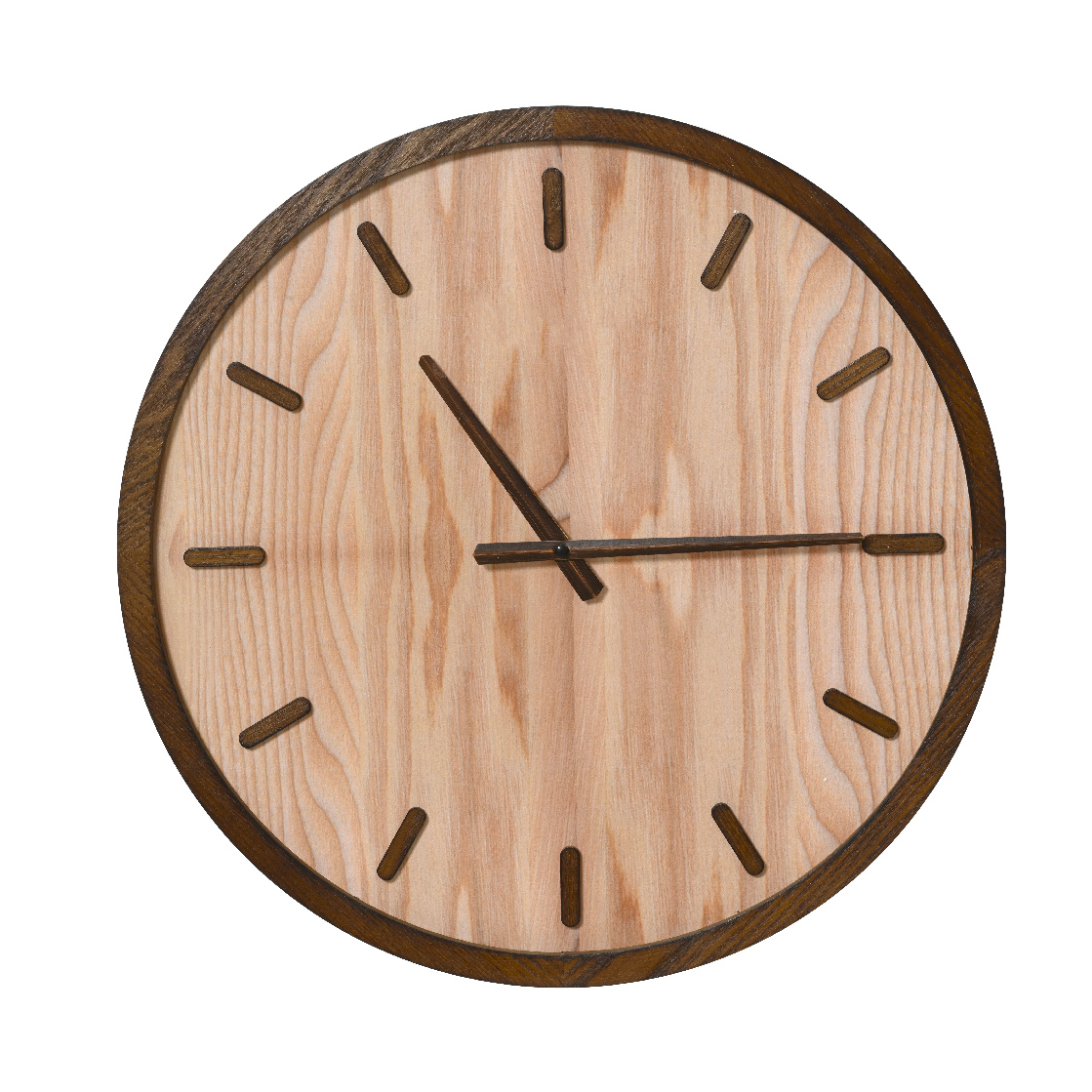 Horloge Murale Fleur Dorée Avec 161 Diamants - 50 Cm, Mouvement Silencieux - Cadran Or Et Blanc, Décoration Chic