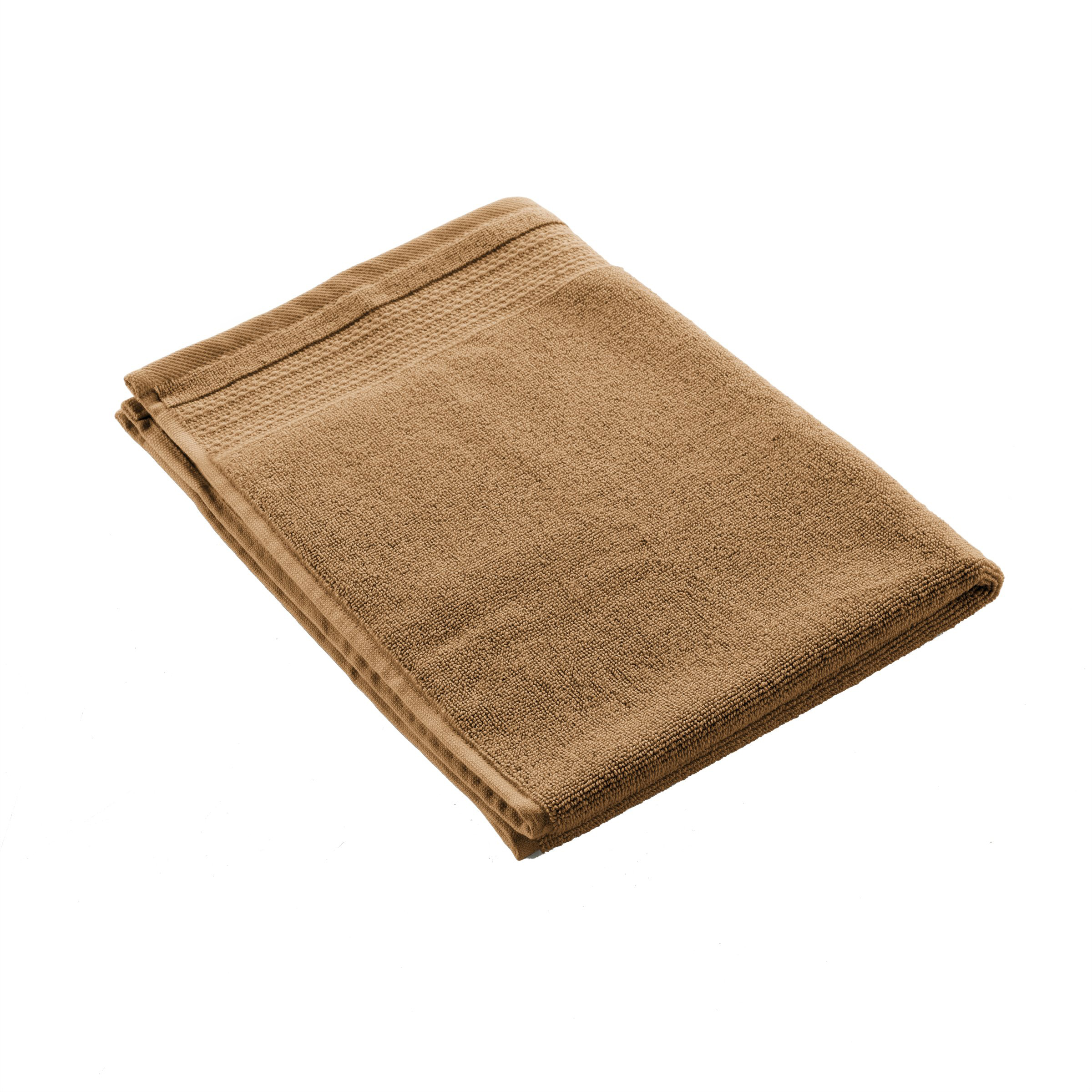 Tappeto da bagno in cotone biologico (70 cm) Garance Beige pampa