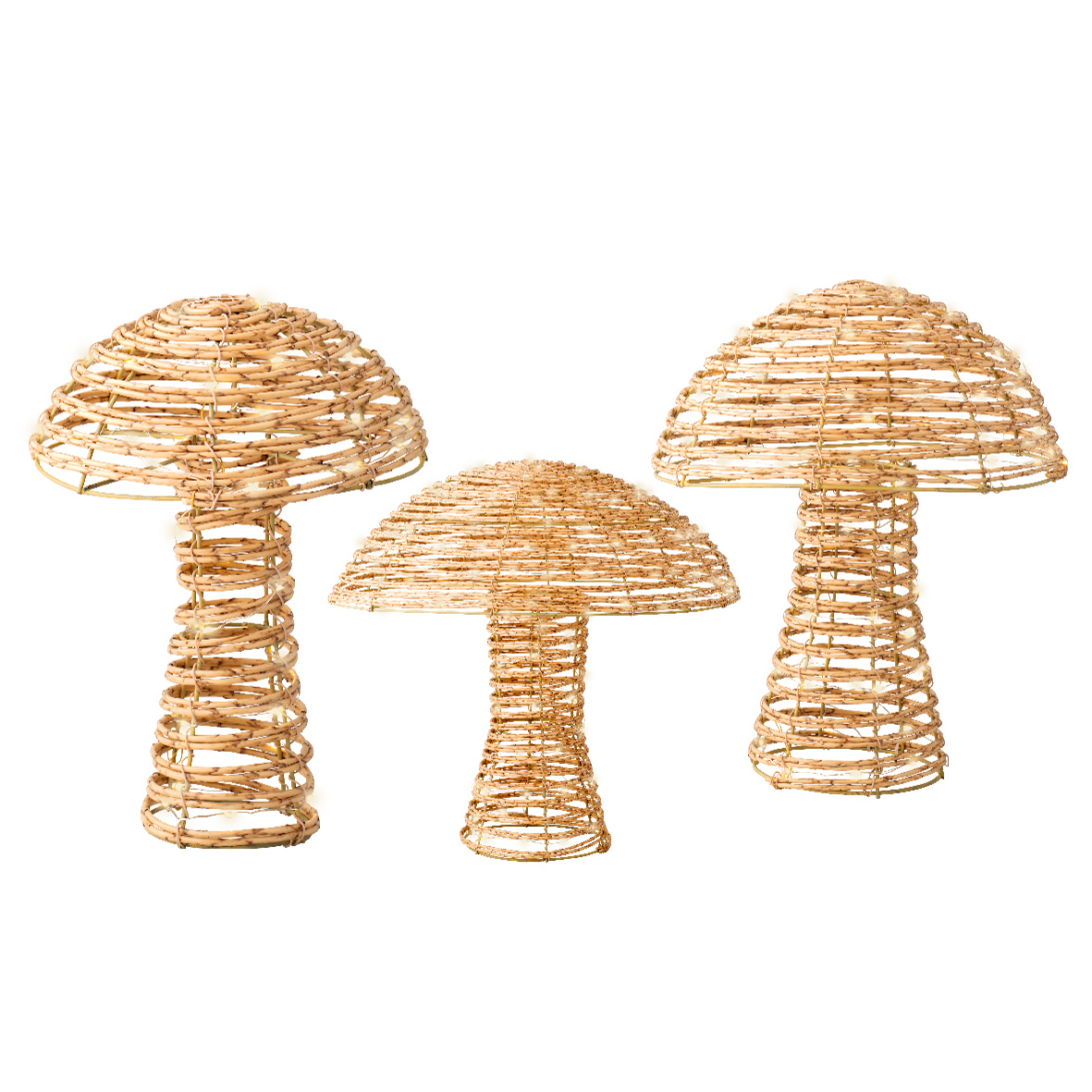 Lot De 100 Mini Champignons En Résine Colorée - Décoration Maison, Bureau, Jardin - 1.1x1 Cm
