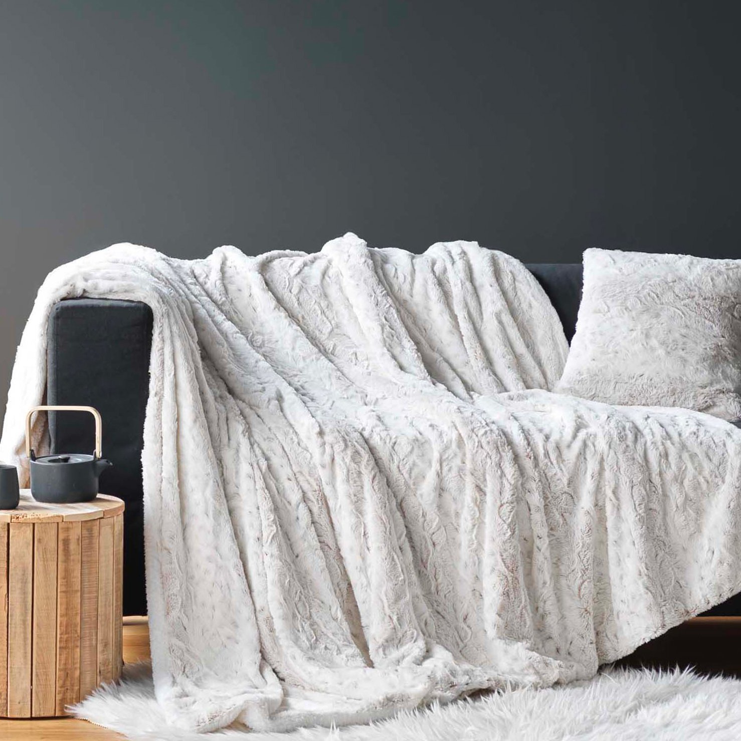 Plaid Fausse Fourrure 220 X 240null